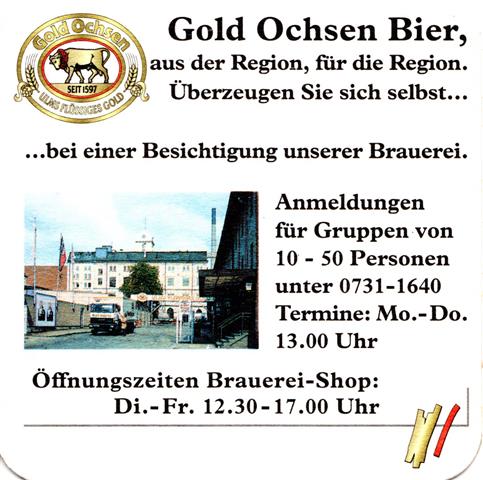 ulm ul-bw gold ochsen aus 1b4b (quad185-brauereibesichtigung) 